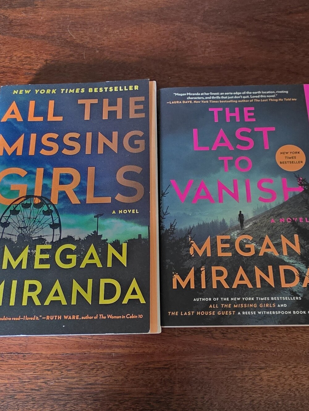 Megan Miranda Lot of 2 Paperback Suspense Thriller Books